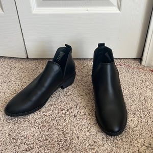 Black booties